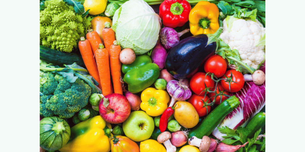 Variety of vegetables