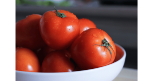 tomatoes on bowl