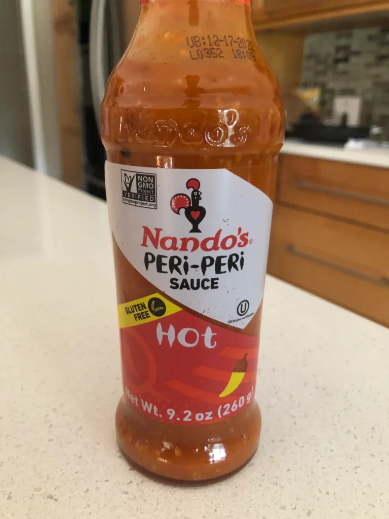 Nando's periperi sauce for your vegan menu