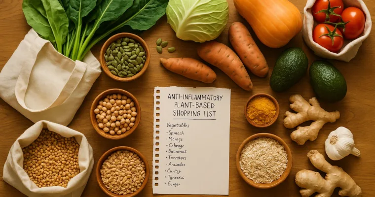 Anti-inflammatory Plant-Based SA Shopping List