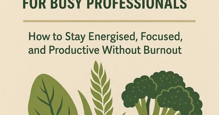 The Plant-Based Energy Blueprint for Busy Professionals