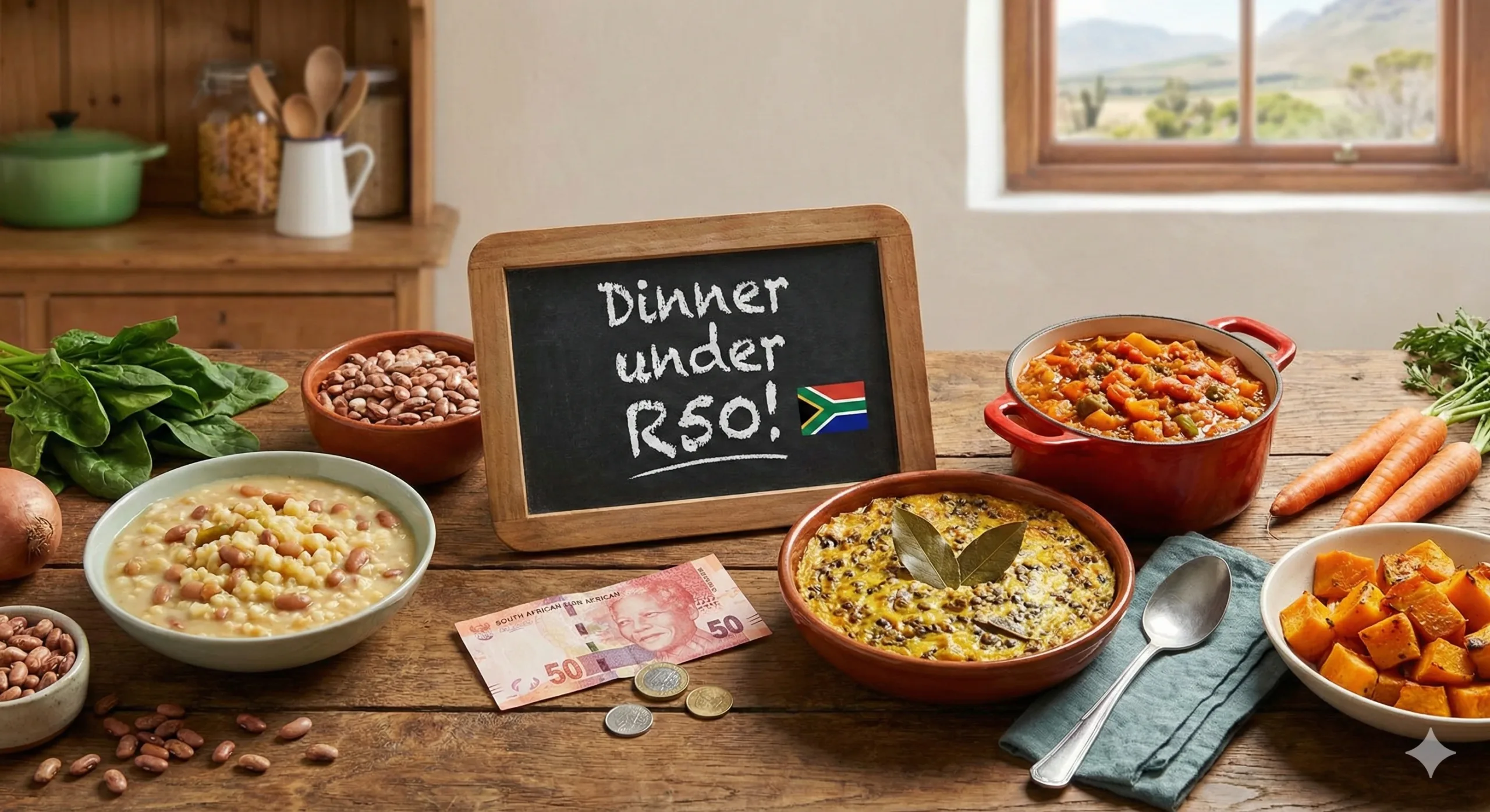 How to Eat Plant-Based in South Africa for R50 a Night