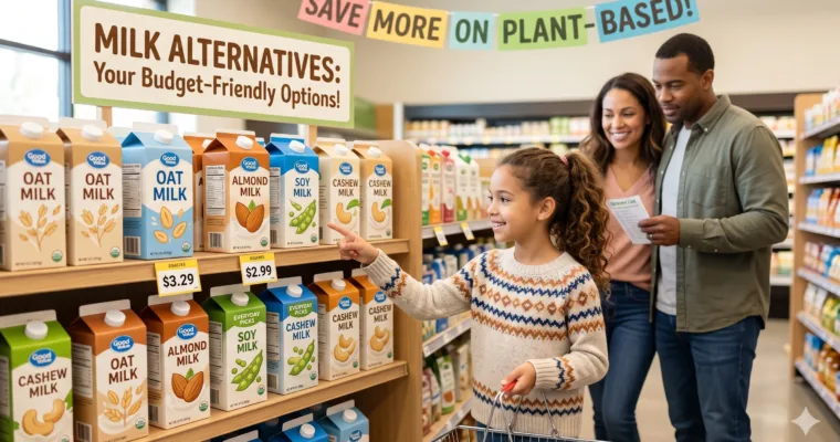 Where Are the Cheapest Places to Find Milk Alternatives?