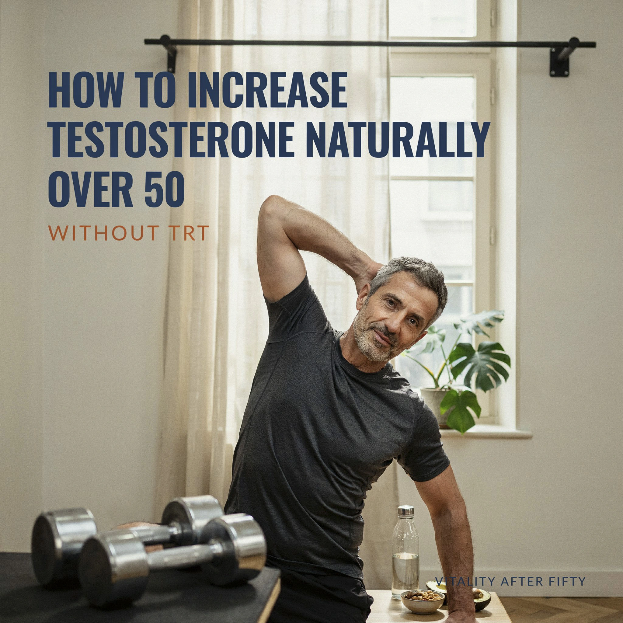 How to Increase Testosterone Naturally Over 50 (Without TRT)