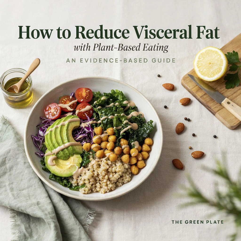 How to Reduce Visceral Fat with Plant-Based Eating: An Evidence-Based Guide