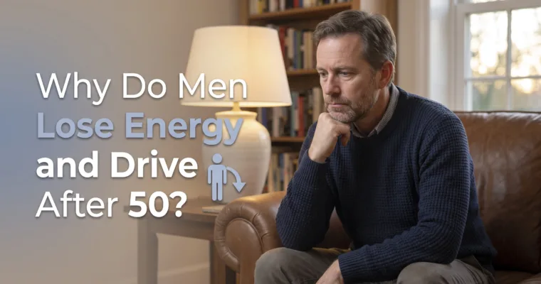 Why Do Men Lose Energy and Drive After 50?