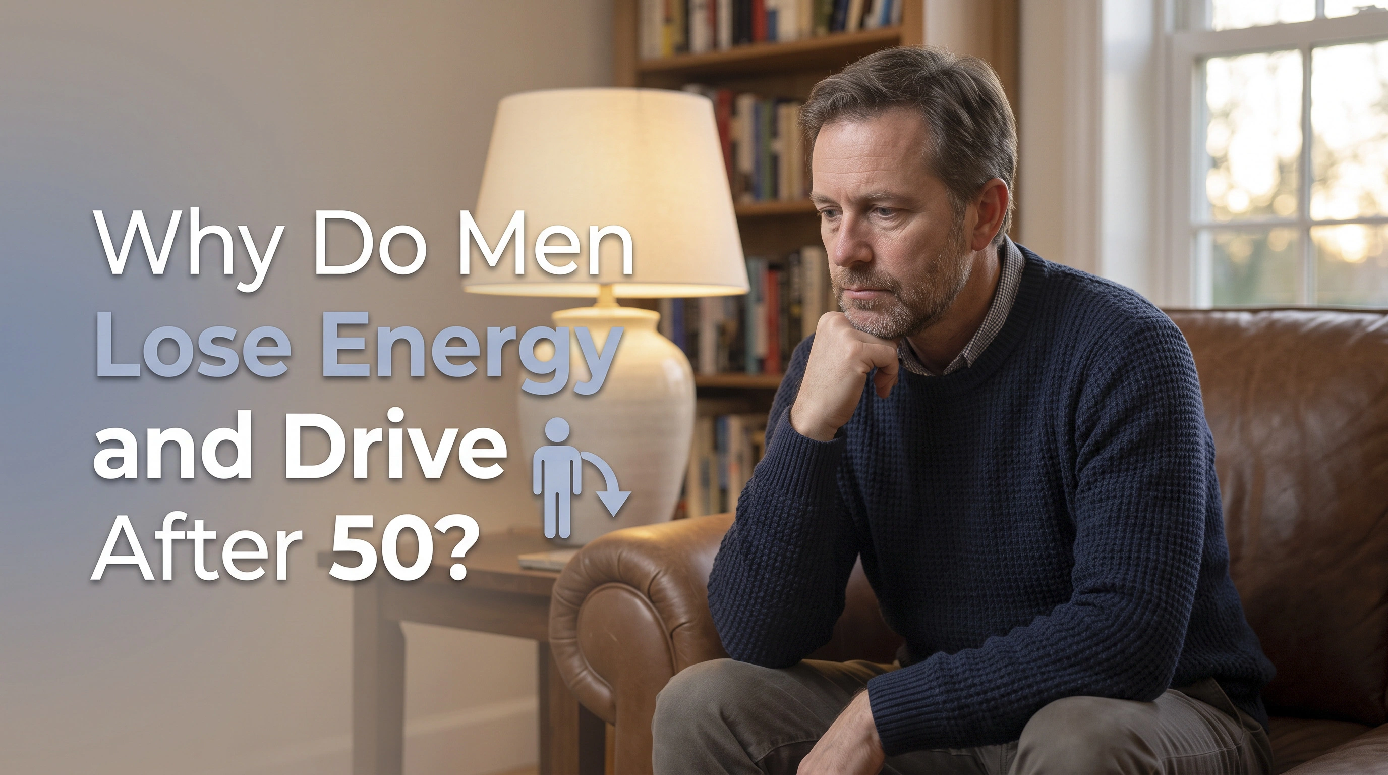 Why Do Men Lose Energy and Drive After 50?